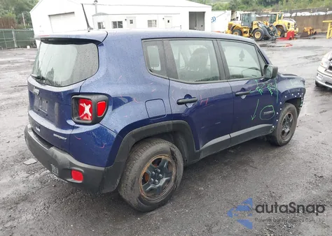 2018 Jeep Renegade Sport 4X4 z USA, uszkodzony, nr VIN ZACCJBAB5JPJ43850